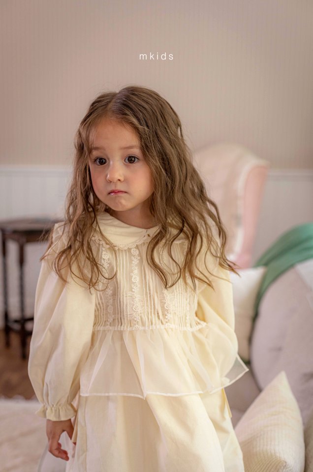 Mkids - Korean Baby Fashion - #babyoutfit - Ailee Lace One-piece - 8