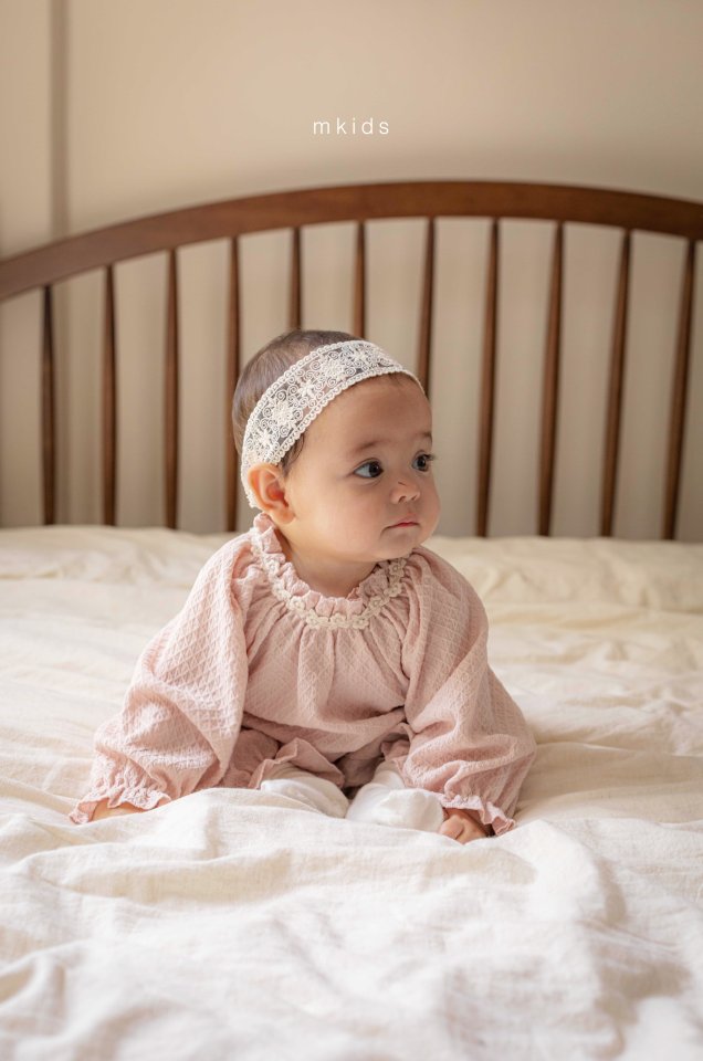 Mkids - Korean Baby Fashion - #babyoutfit - Honey Sweet Set - 4