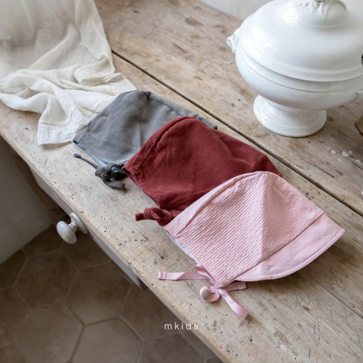 Mkids - Korean Baby Fashion - #babywear - Basic Bonnet - 2