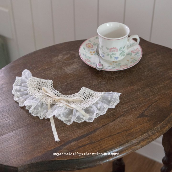Mkids - Korean Baby Fashion - #babywear - Cecile Lace Cape - 2