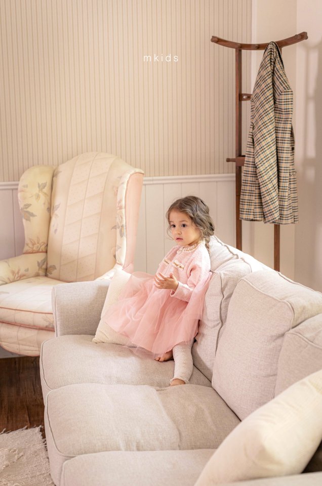 Mkids - Korean Baby Fashion - #babywear - Julie Tweed One-piece - 6