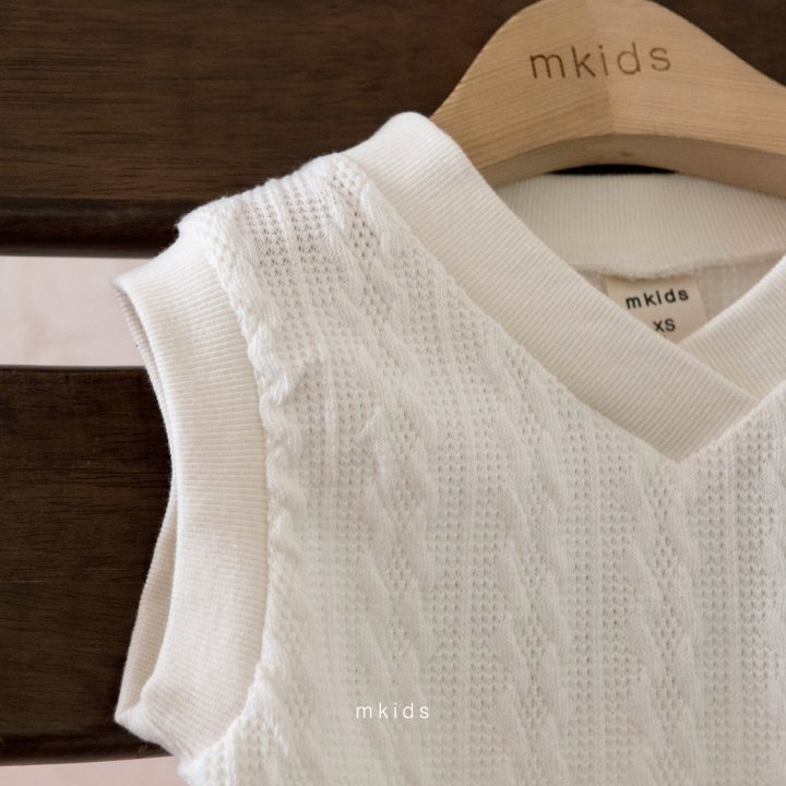 Mkids - Korean Baby Fashion - #onlinebabyboutique - Tomi Knit Vest - 8