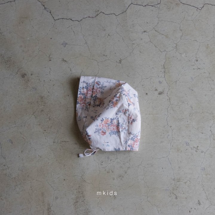 Mkids - Korean Baby Fashion - #babywear - Basic Flower Bonnet - 4