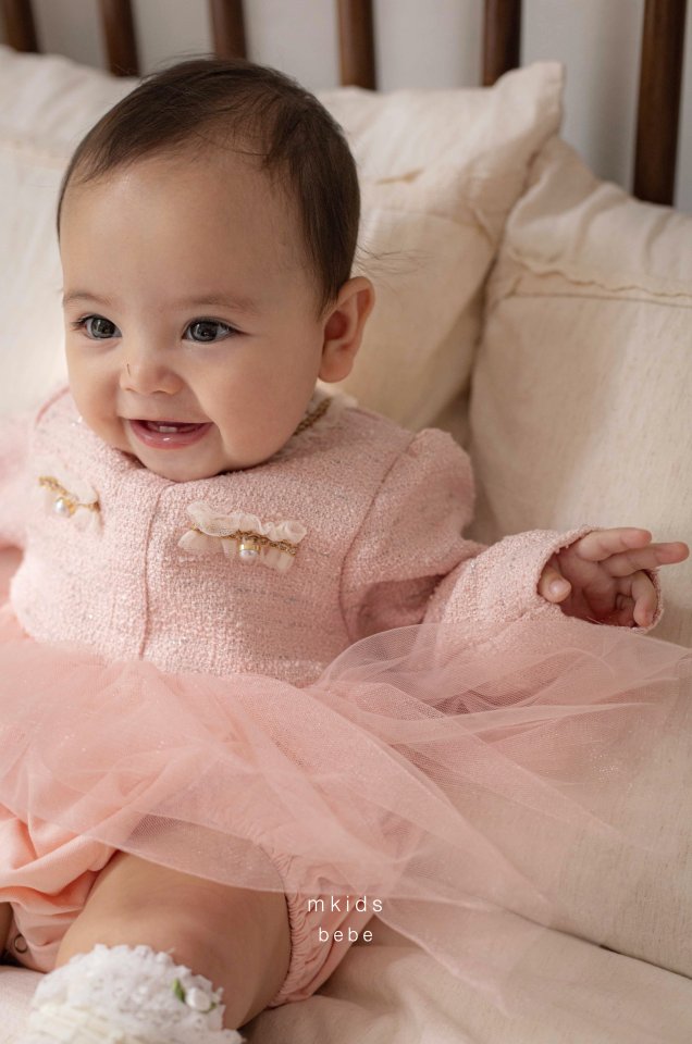 Mkids - Korean Baby Fashion - #onlinebabyboutique - Julie Tweed Suit - 8
