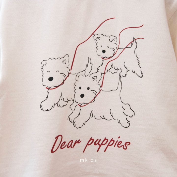 Mkids - Korean Baby Fashion - #onlinebabyshop - Bow Wow Tee - 8