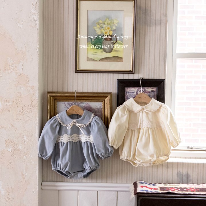 Mkids - Korean Baby Fashion - #onlinebabyshop - Ailee Lace Suit - 12