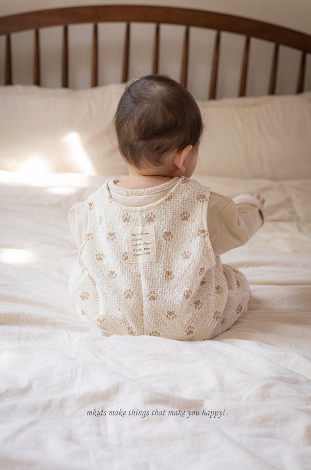 Mkids - Korean Baby Fashion - #onlinebabyshop - Puppy Overalls - 5