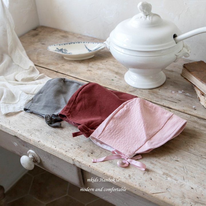 Mkids - Korean Baby Fashion - #smilingbaby - Basic Bonnet - 5
