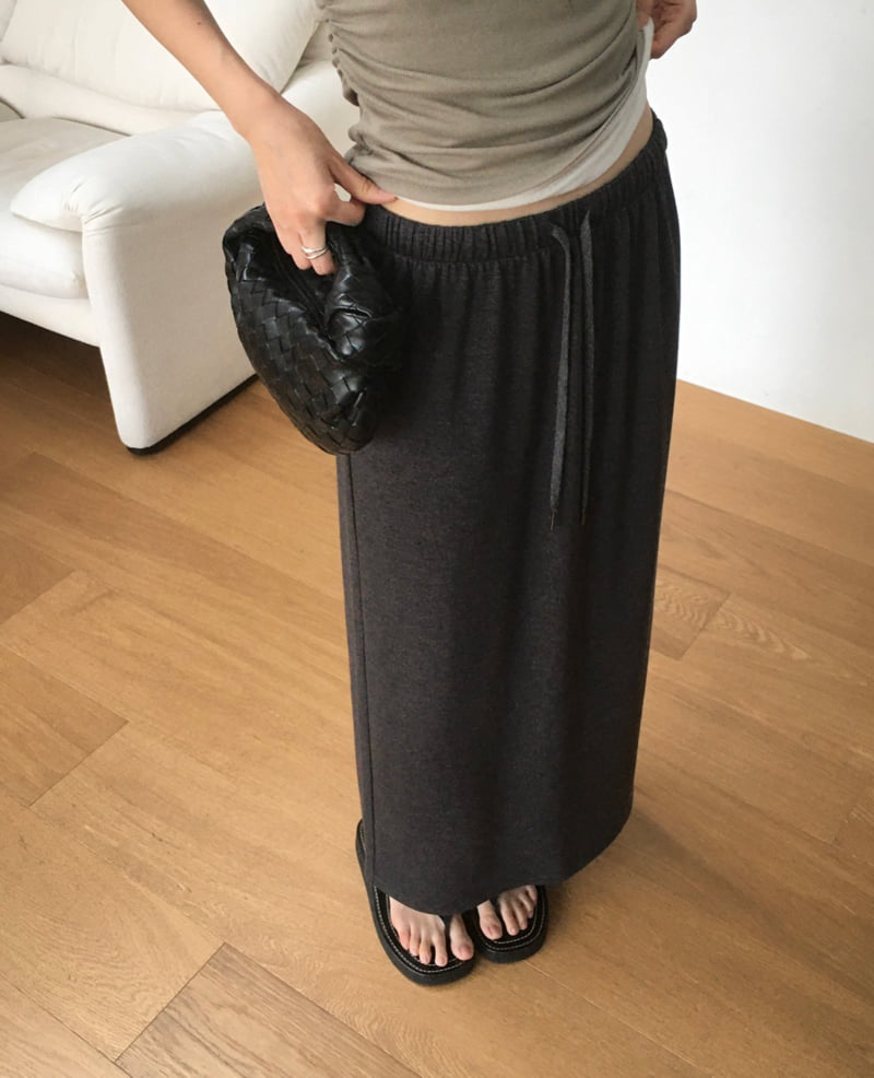 Moani - Korean Women Fashion - #momslook - Comfort Band Skirt
