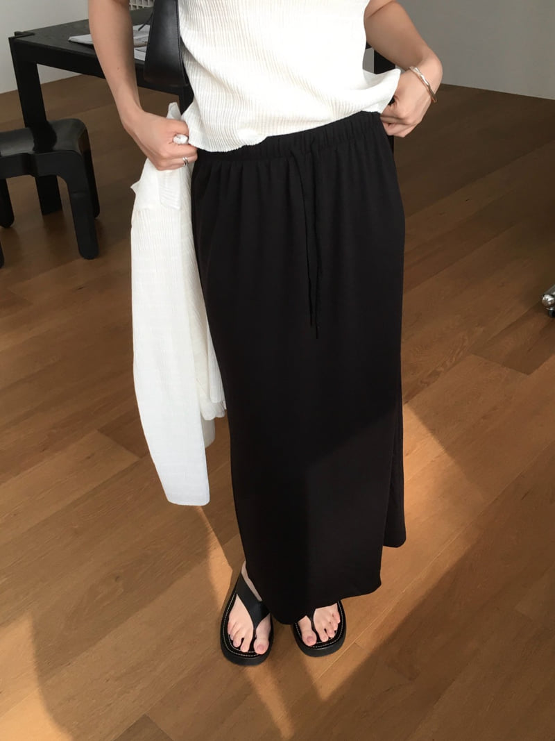 Moani - Korean Women Fashion - #thatsdarling - Comfort Band Skirt - 9