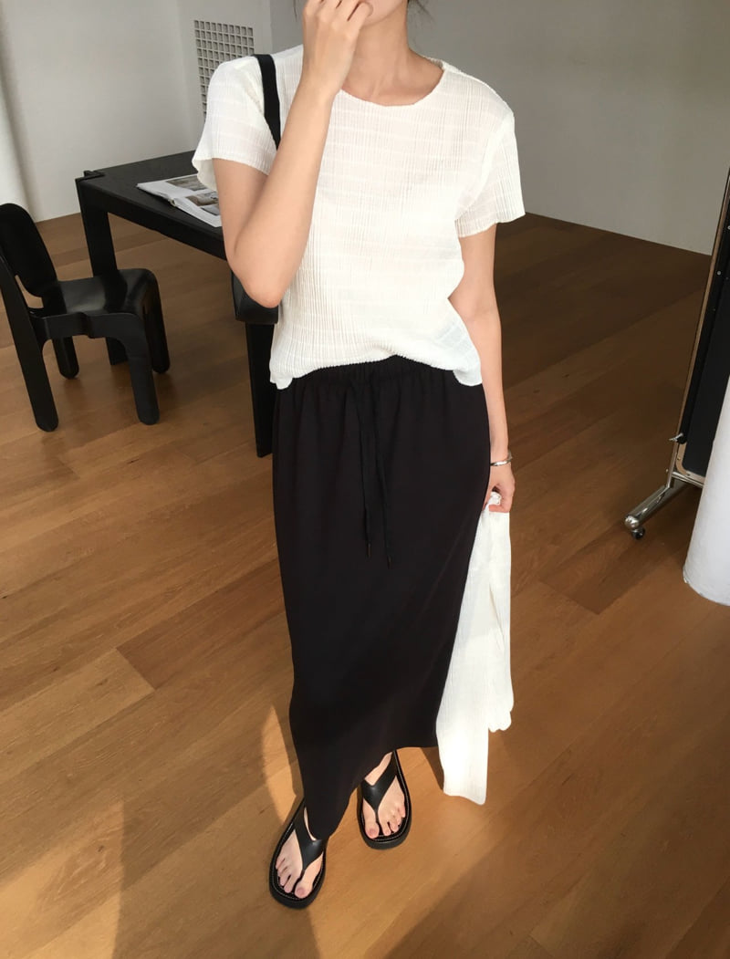 Moani - Korean Women Fashion - #thelittlethings - Comfort Band Skirt - 10