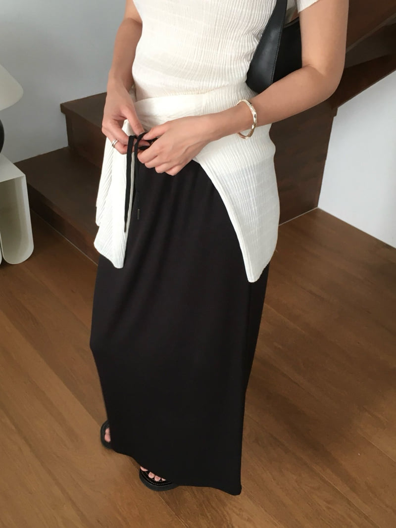 Moani - Korean Women Fashion - #womensfashion - Comfort Band Skirt - 12