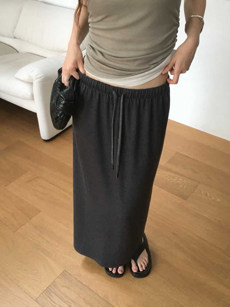 Moani - Korean Women Fashion - #womensfashion - Comfort Band Skirt - 2