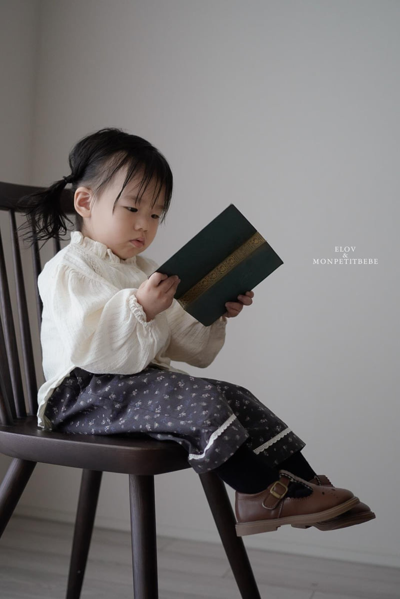 Mon Petit Bebe - Korean Baby Fashion - #onlinebabyshop - Lola Frill Blouse - 4