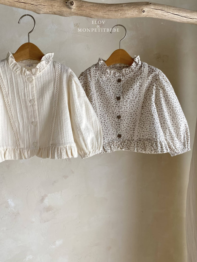 Mon Petit Bebe - Korean Baby Fashion - #babyfashion - Lola Frill Blouse - 8