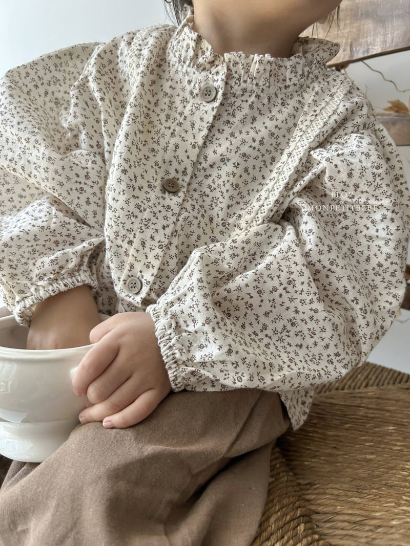 Mon Petit Bebe - Korean Baby Fashion - #babygirlfashion - Lola Frill Blouse - 10
