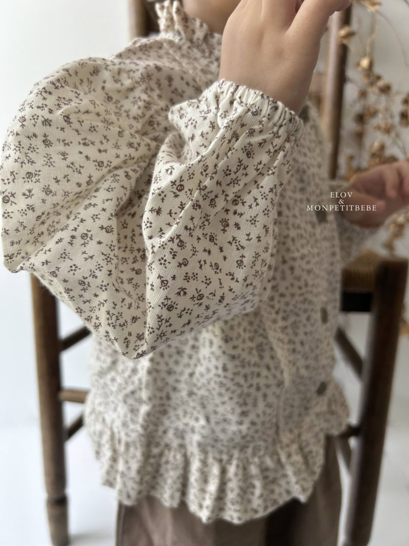 Mon Petit Bebe - Korean Baby Fashion - #babylifestyle - Lola Frill Blouse - 11