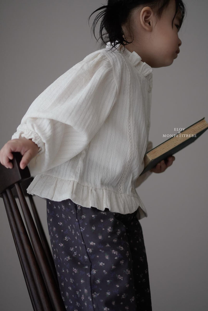 Mon Petit Bebe - Korean Baby Fashion - #babywear - Lola Frill Blouse