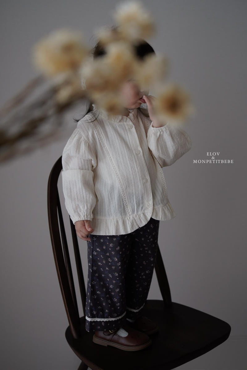 Mon Petit Bebe - Korean Baby Fashion - #onlinebabyshop - Lola Frill Blouse - 3