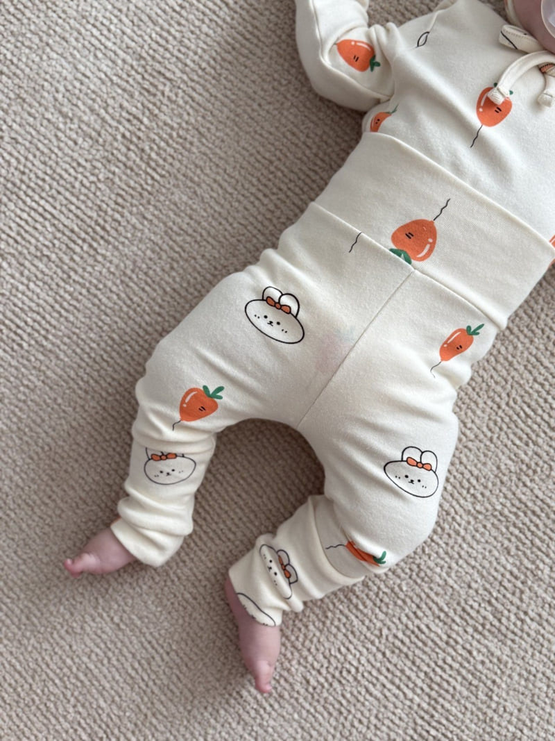 Moran - Korean Baby Fashion - #babyboutiqueclothing - Rabbit 3-Piece Suit - 9