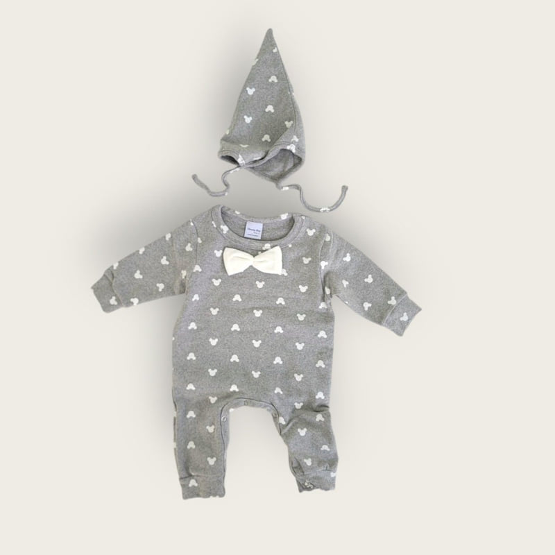 Moran - Korean Baby Fashion - #babyboutiqueclothing - Bow Tie Suit Set - 11