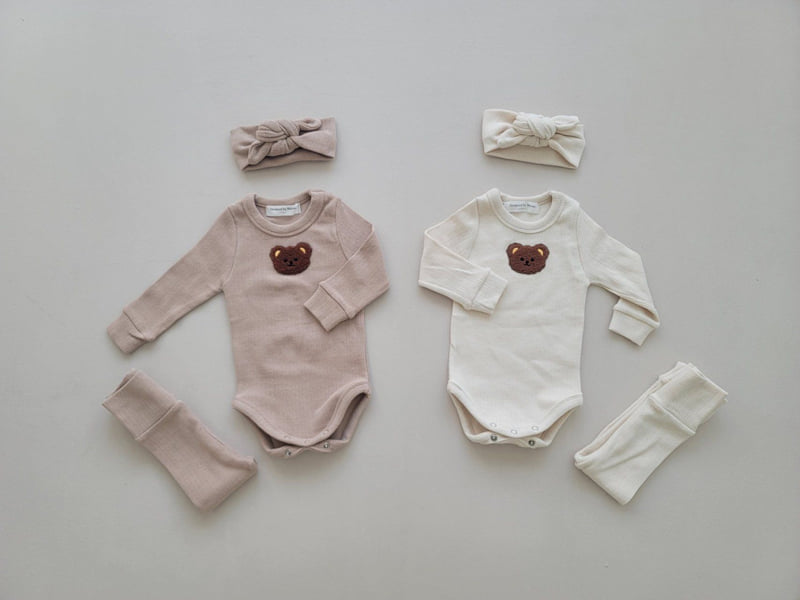 Moran - Korean Baby Fashion - #babyboutiqueclothing - Arche 3-Piece Suit - 8