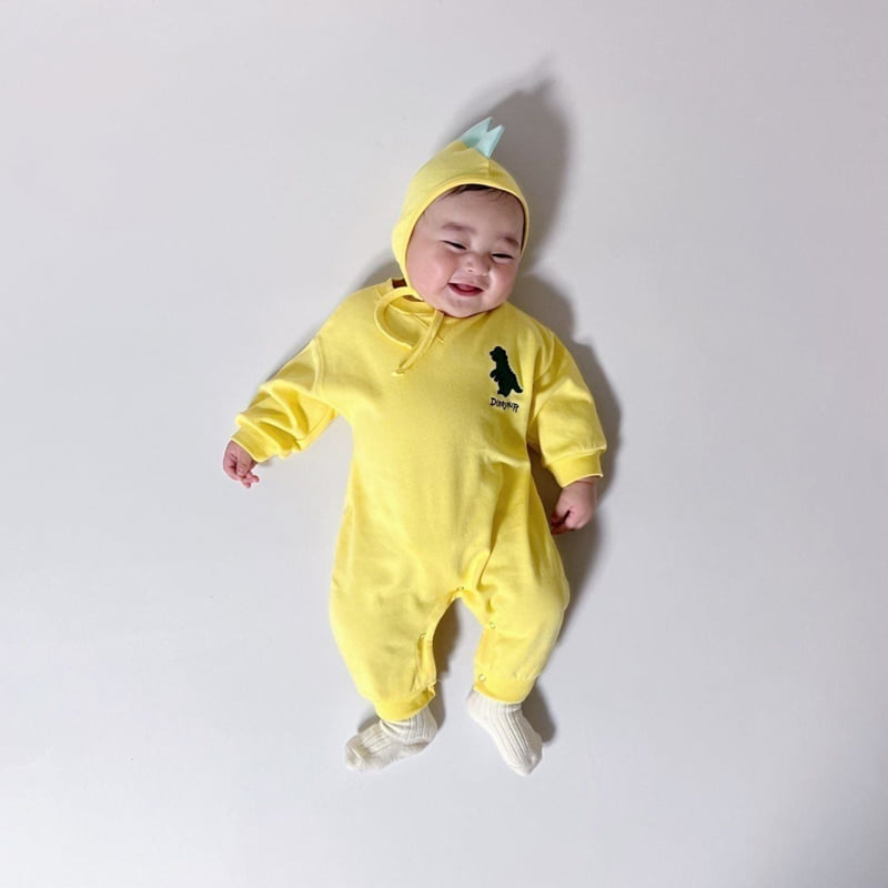 Moran - Korean Baby Fashion - #babyclothing - Dinosaur Suit - 2