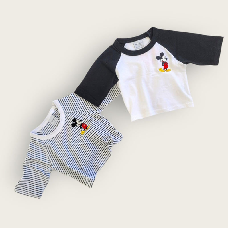 Moran - Korean Baby Fashion - #babyclothing - Bebe M Tee