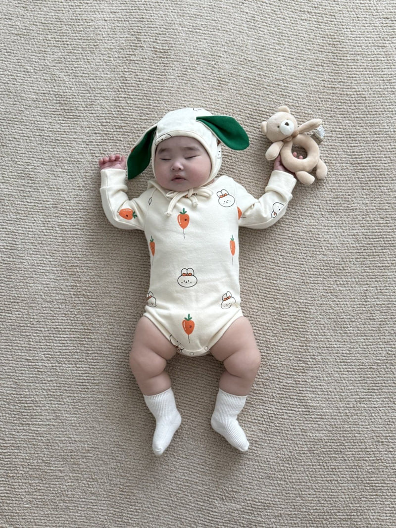 Moran - Korean Baby Fashion - #babyfashion - Rabbit 3-Piece Suit - 11