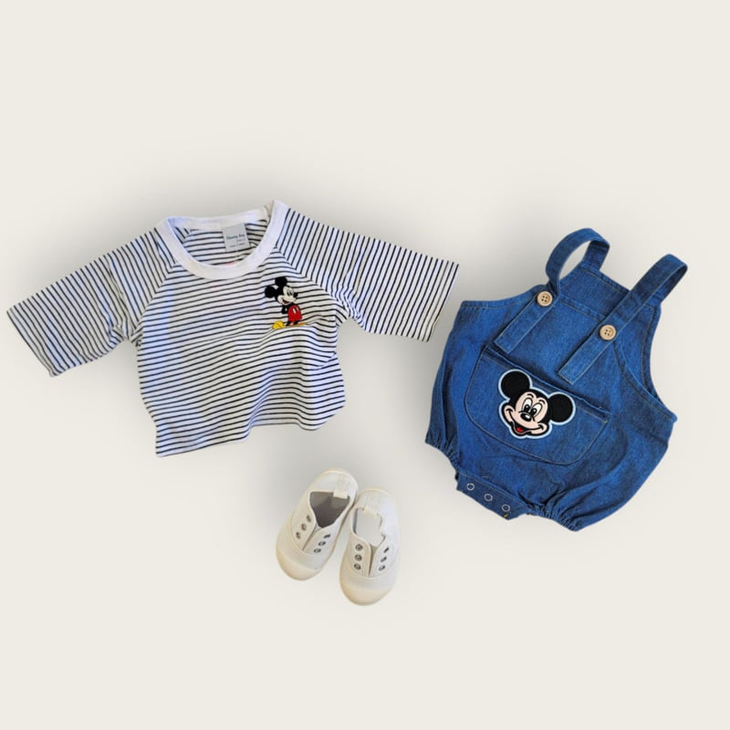 Moran - Korean Baby Fashion - #babyfashion - Bebe M Tee - 2