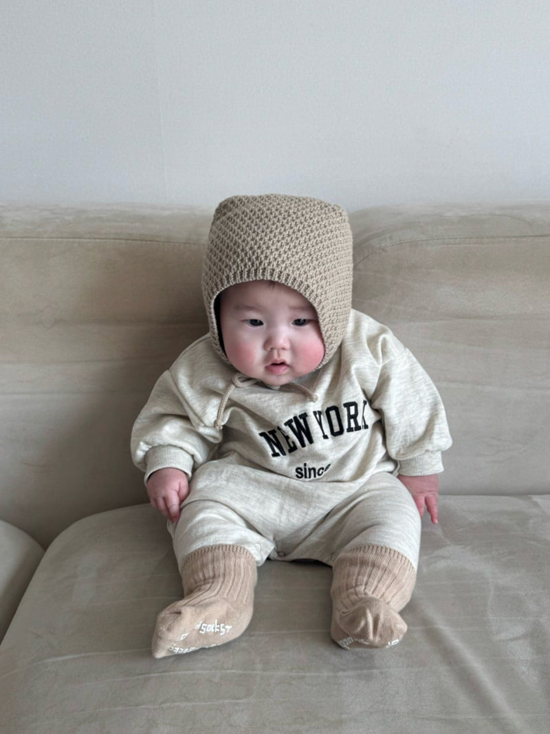 Moran - Korean Baby Fashion - #babyfashion - New York Embroidery Suit - 2