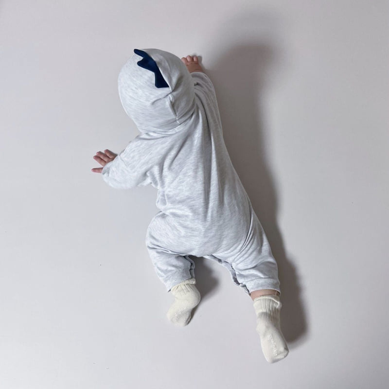 Moran - Korean Baby Fashion - #babyfashion - Dinosaur Suit - 4