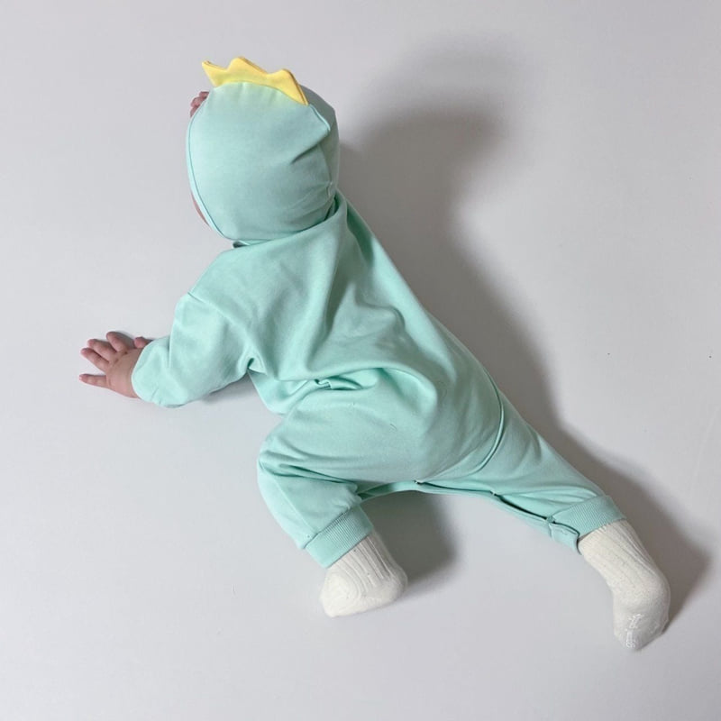 Moran - Korean Baby Fashion - #babygirlfashion - Dinosaur Suit - 5