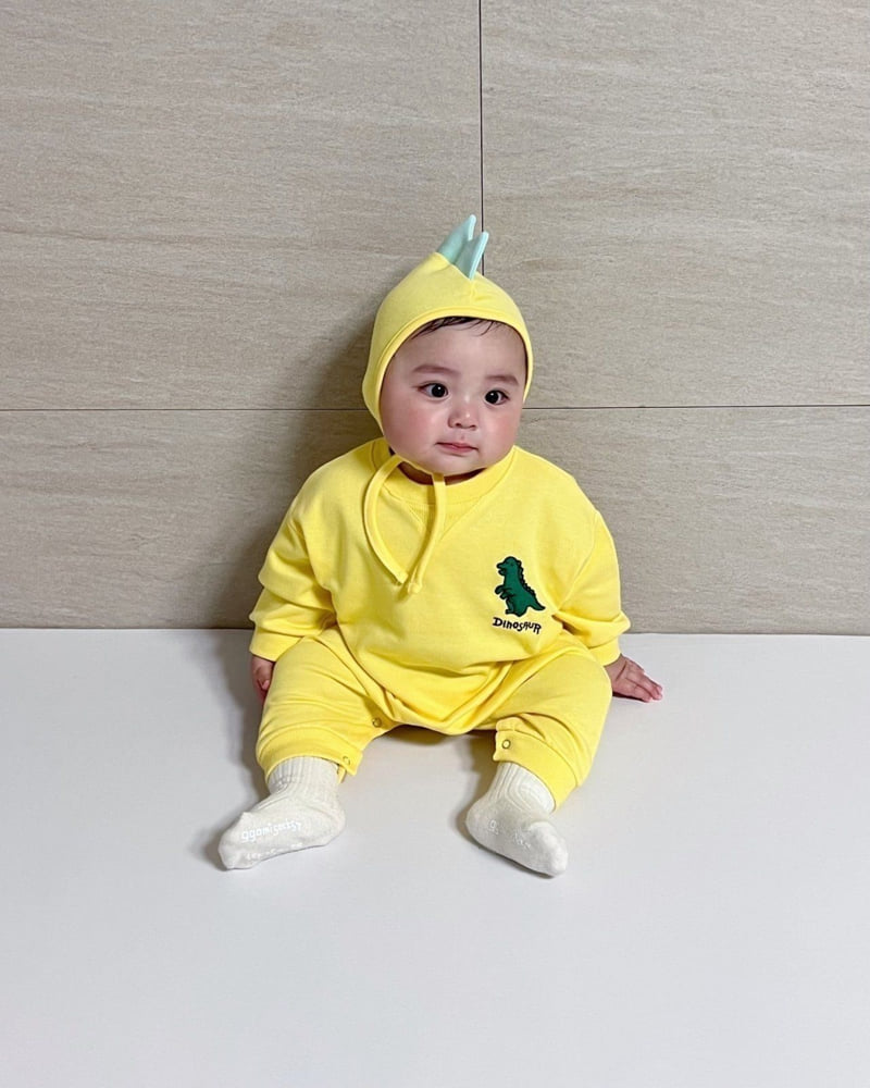 Moran - Korean Baby Fashion - #babylifestyle - Dinosaur Suit - 6