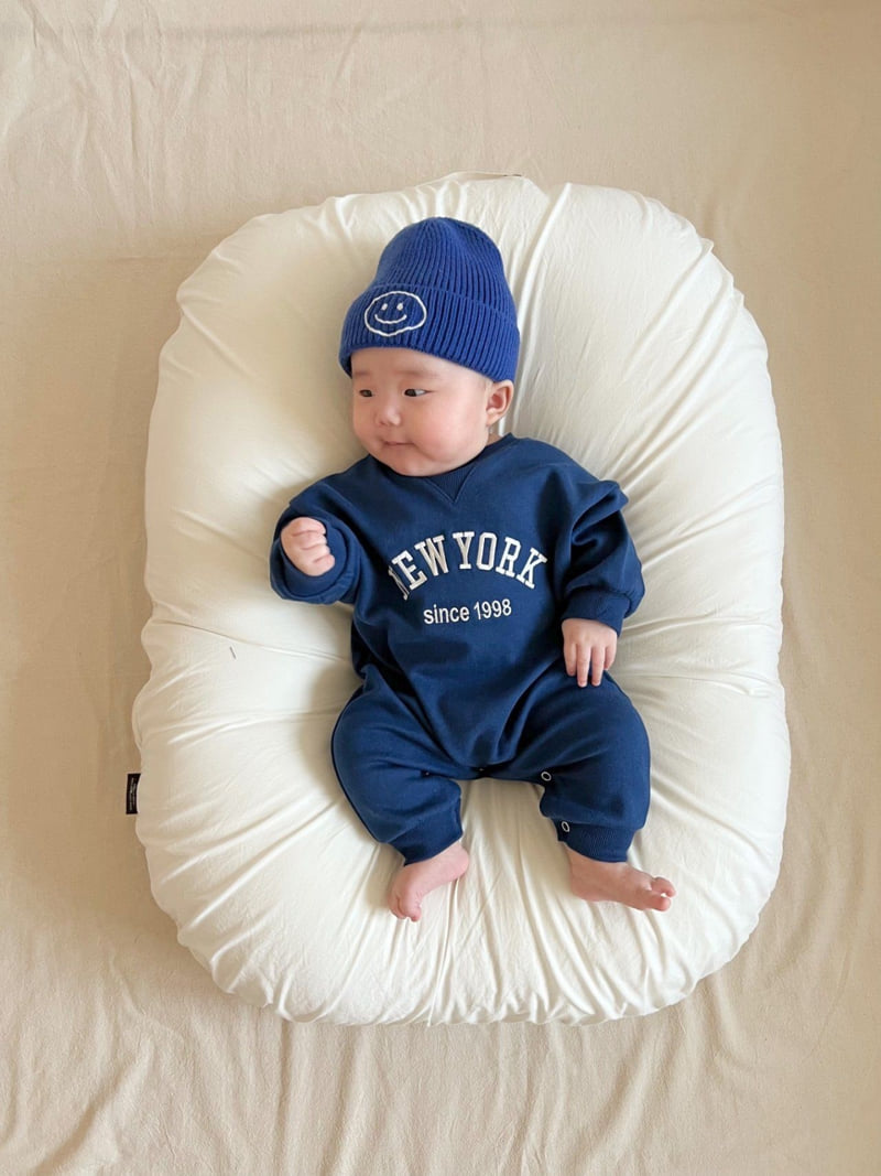 Moran - Korean Baby Fashion - #babylifestyle - New York Embroidery Suit - 5