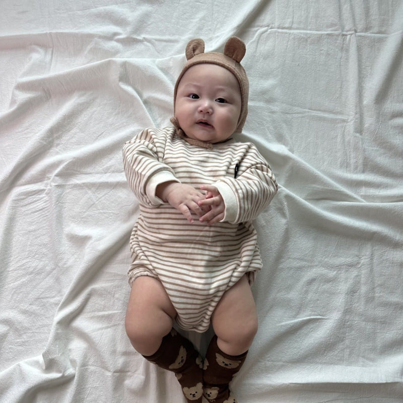 Moran - Korean Baby Fashion - #babylifestyle - Basic Heart Suit - 2