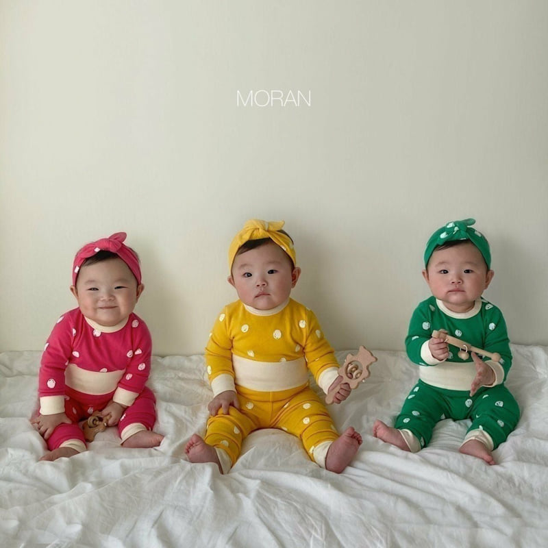 Moran - Korean Baby Fashion - #babyootd - Traffic Light 3-Piece Suit