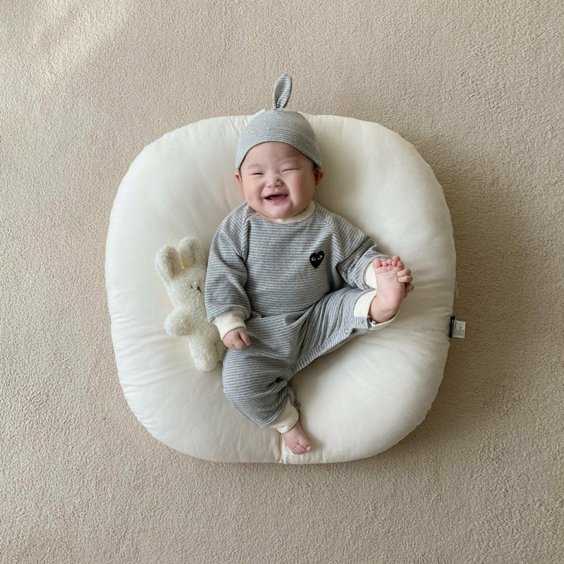 Moran - Korean Baby Fashion - #babyootd - Tight Suit Set