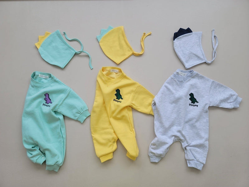 Moran - Korean Baby Fashion - #babyoutfit - Dinosaur Suit - 9