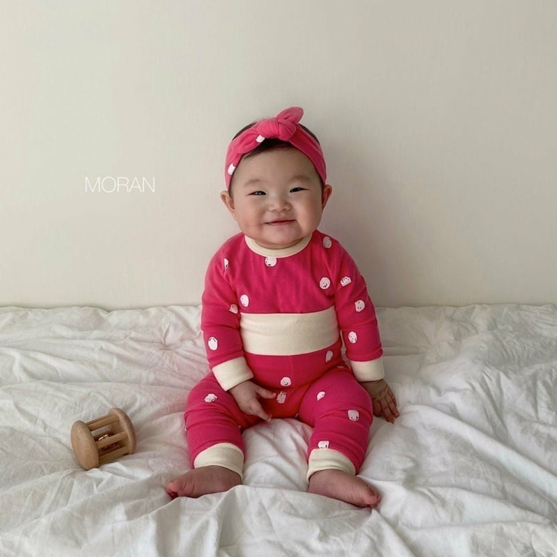 Moran - Korean Baby Fashion - #babyoutfit - Traffic Light 3-Piece Suit - 2