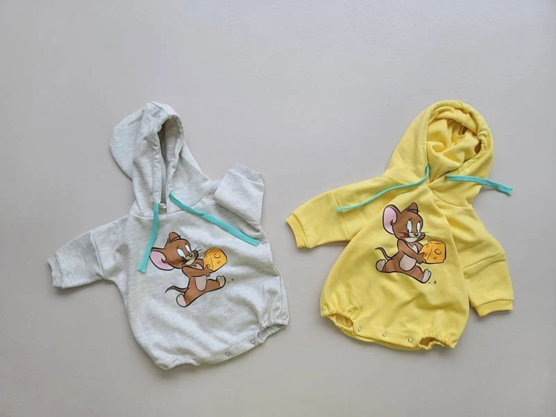 Moran - Korean Baby Fashion - #onlinebabyboutique - Jerry Hood Suit - 7