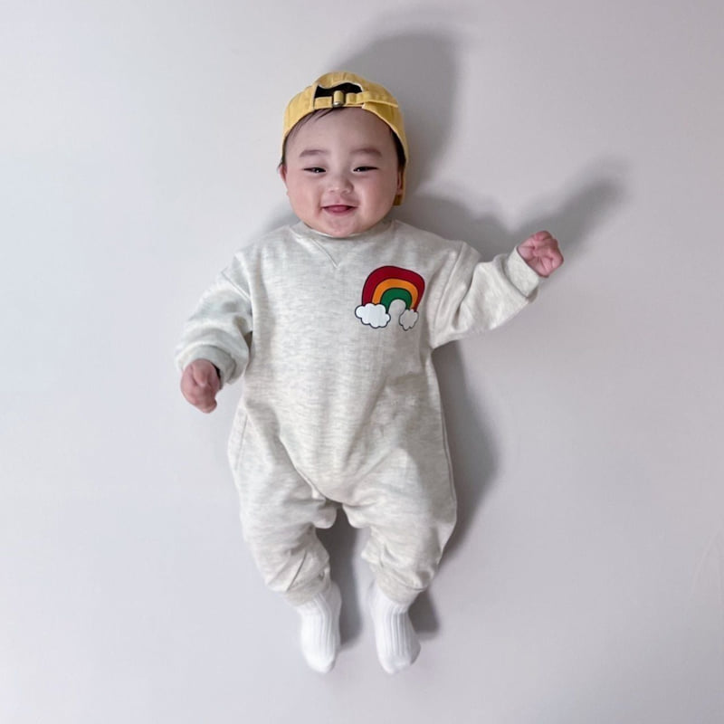 Moran - Korean Baby Fashion - #smilingbaby - Rainbow Suit - 2