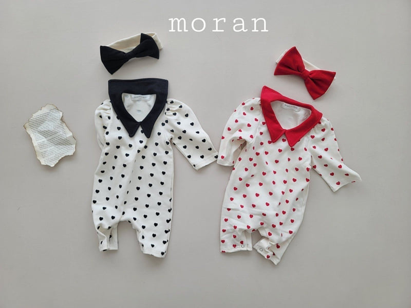 Moran - Korean Baby Fashion - #smilingbaby - Mini Heart Suit Set