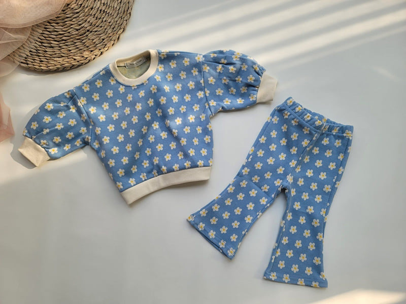 Moran - Korean Children Fashion - #Kfashion4kids - Daisy Bootcut Set - 11