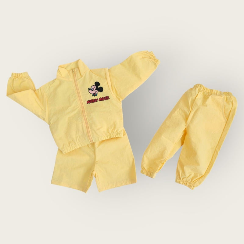 Moran - Korean Children Fashion - #Kfashion4kids - Retro 3-Piece Set - 12