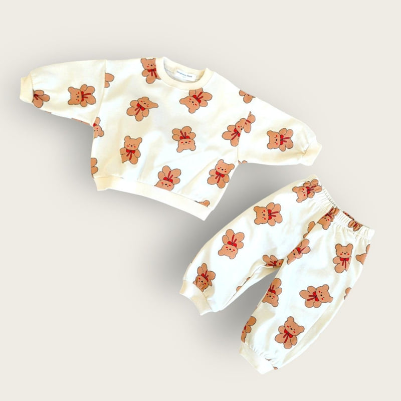 Moran - Korean Children Fashion - #Kfashion4kids - Ribbon Bear Set - 9