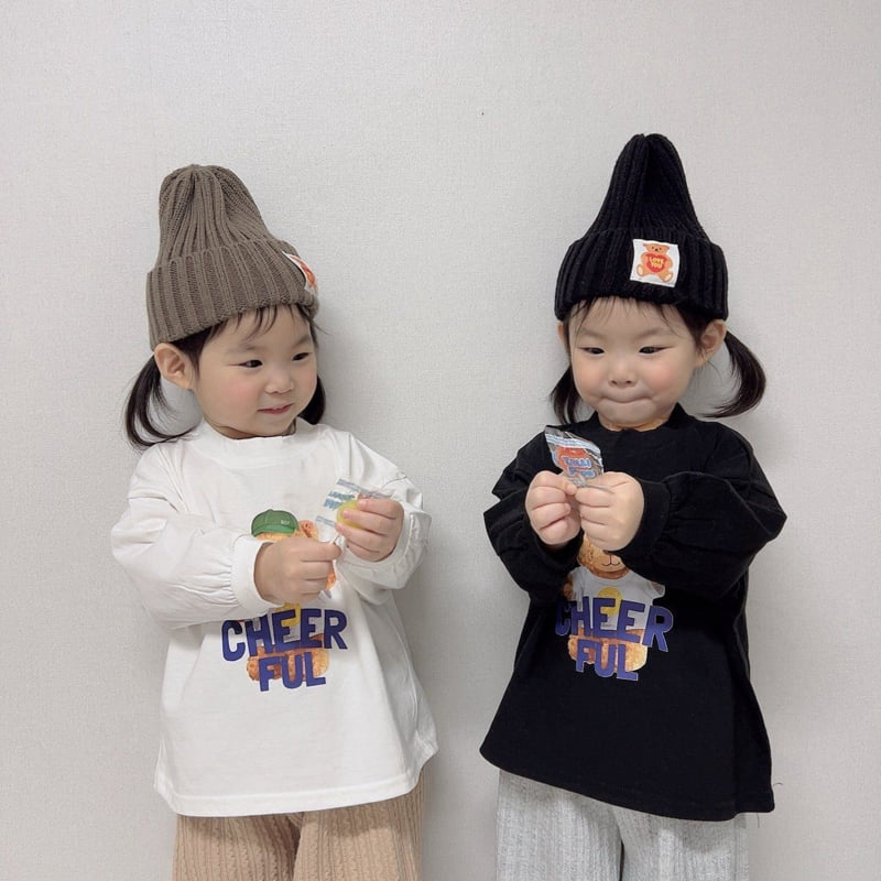 Moran - Korean Children Fashion - #Kfashion4kids - Bear Tee