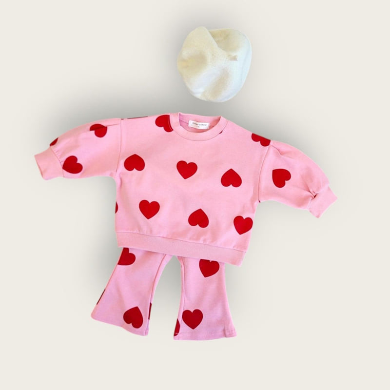 Moran - Korean Children Fashion - #Kfashion4kids - Love Bootcut Set - 11