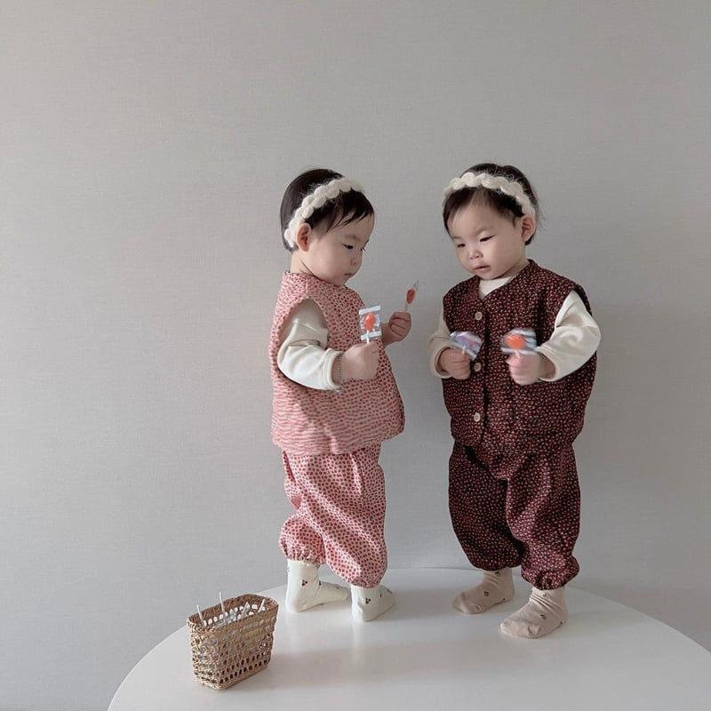 Moran - Korean Children Fashion - #Kfashion4kids - Full of Flowers Set - 5