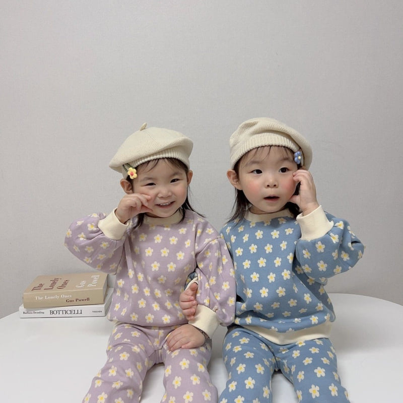 Moran - Korean Children Fashion - #childofig - Daisy Bootcut Set - 3